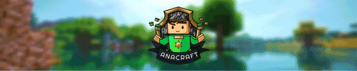 Bannière du serveur Minecraft Anacraft