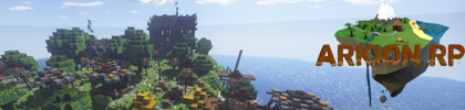 Bannière du serveur Minecraft ArkionRP