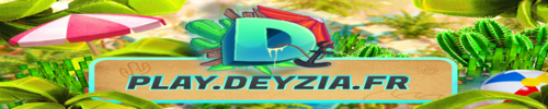 Bannière du serveur Minecraft Deyzia - Faction | Farm2Win