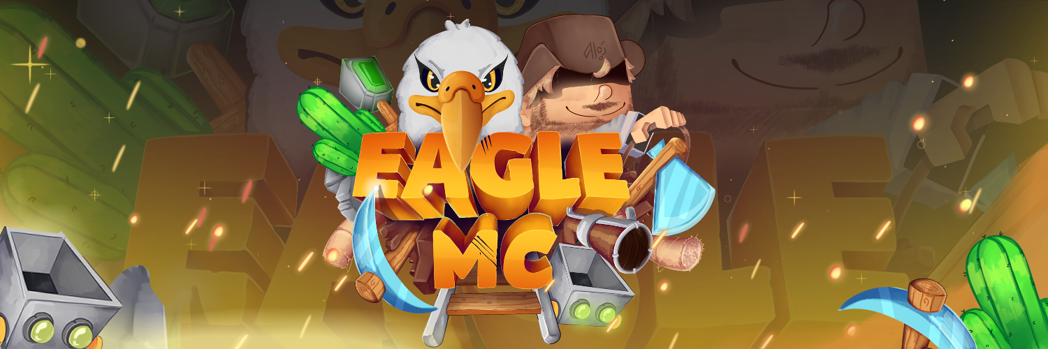 Bannière du serveur Minecraft EagleMC