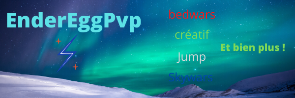 Bannière du serveur Minecraft EnderEggPvp