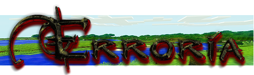 Bannière du serveur Minecraft Erroria