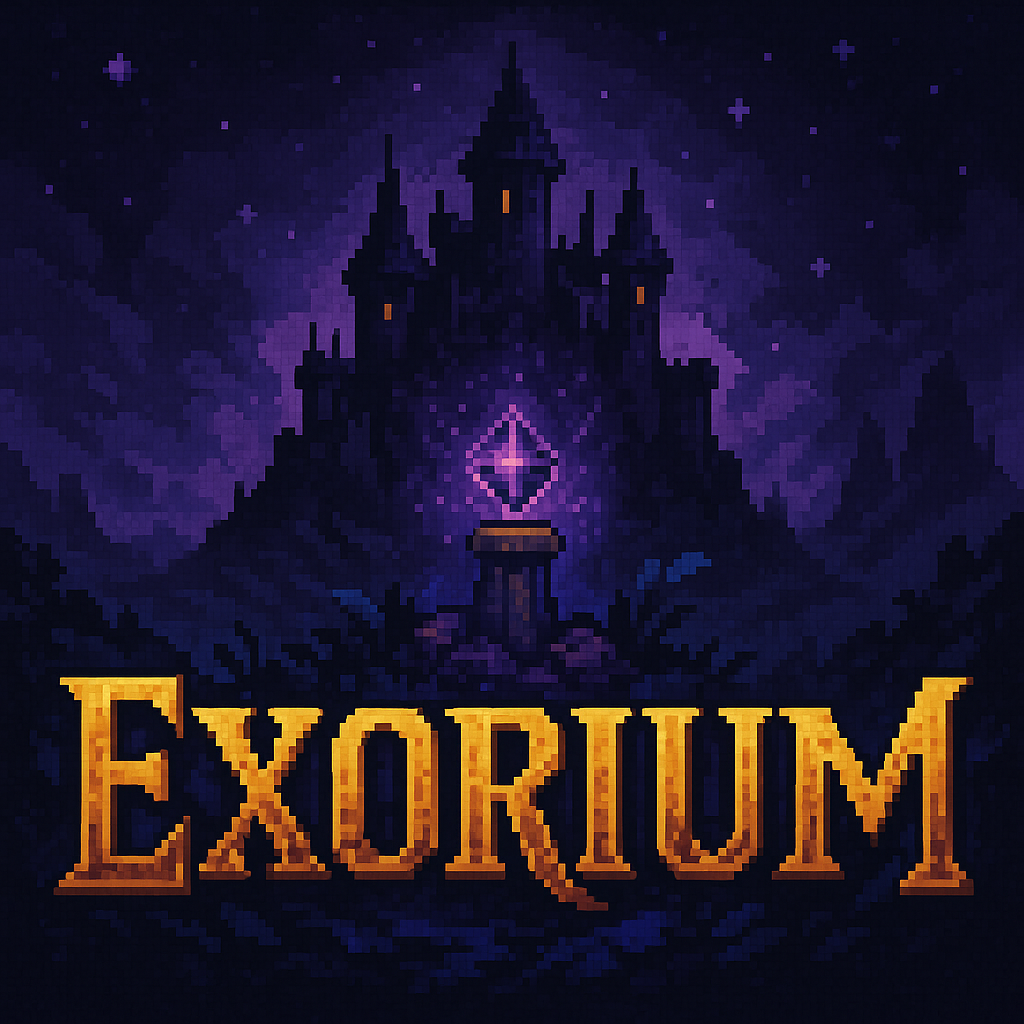 Bannière du serveur Minecraft EXORIUM