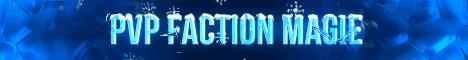 Bannière du serveur Minecraft FROZENEARTH | PVP FACTION MAGIE
