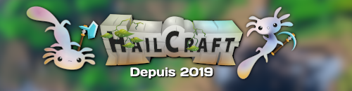 Bannière du serveur Minecraft HAILCRAFT - OneBlock 1.19 Farm2Win