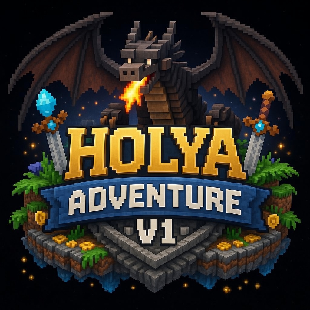 Bannière du serveur Minecraft Holya adventure smp