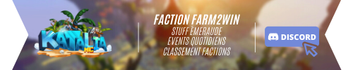Bannière du serveur Minecraft KataliaMC