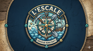 Bannière du serveur Minecraft L'Escale