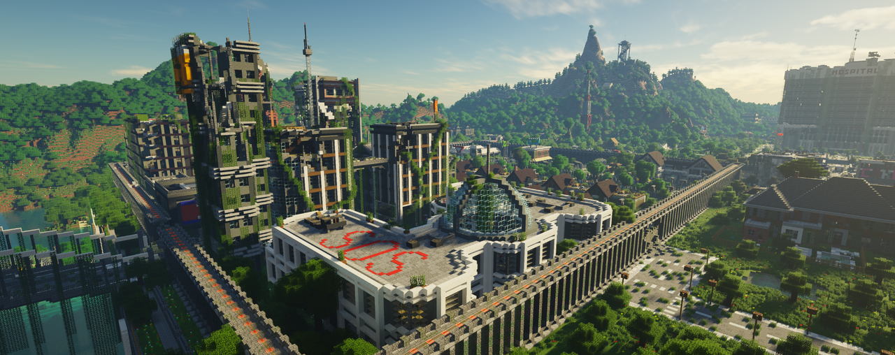 Bannière du serveur Minecraft Lumicraft