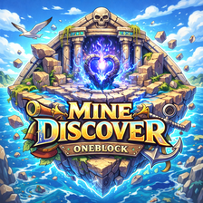 Bannière du serveur Minecraft MineDiscover - OneBlock