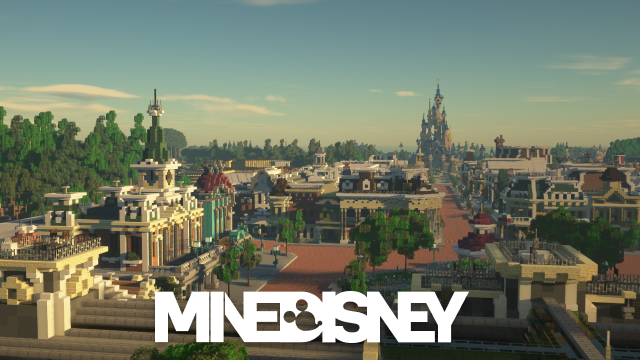 Bannière du serveur Minecraft MineDisney