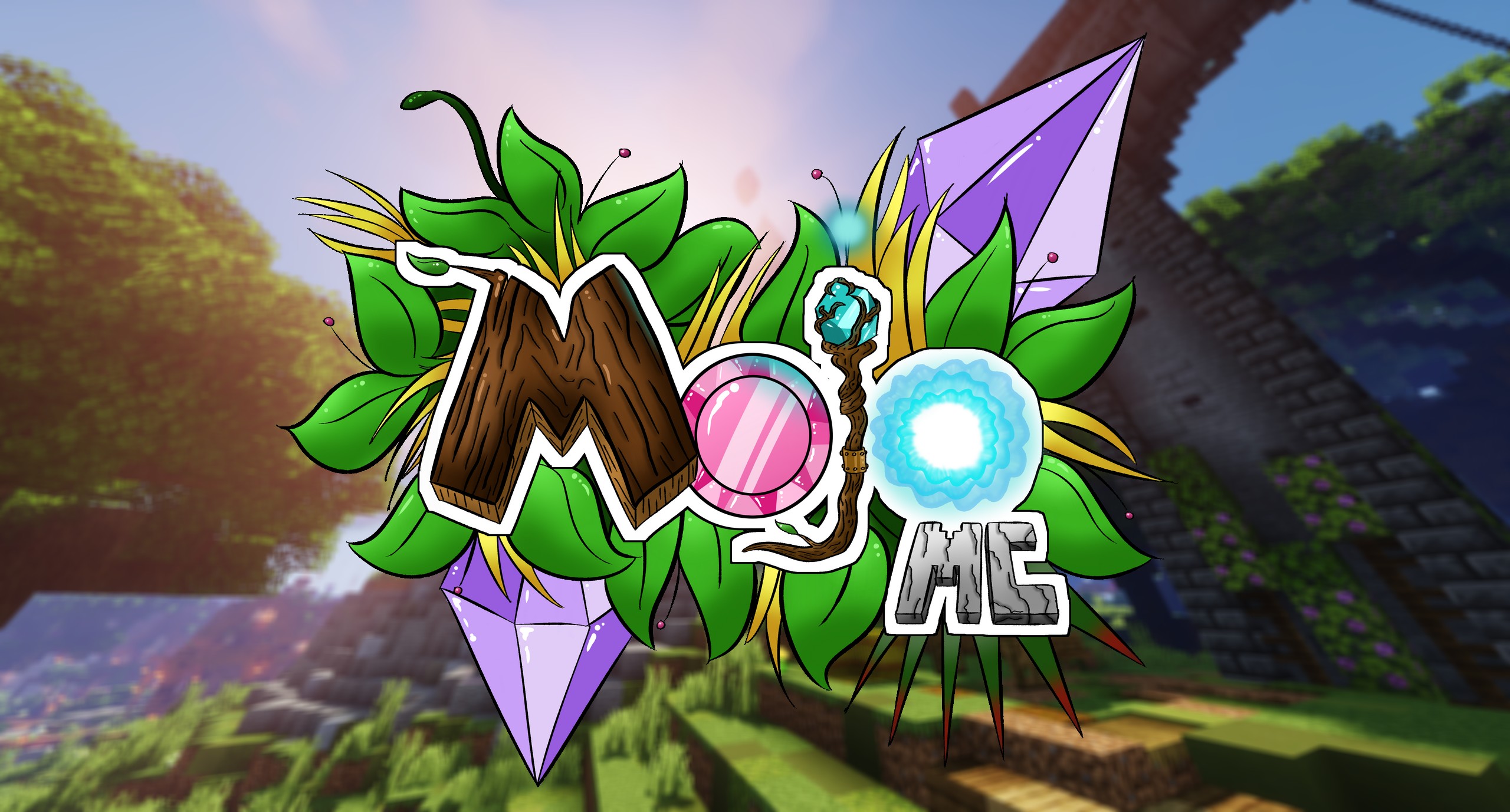 Bannière du serveur Minecraft MojoMC