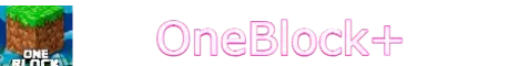 Bannière du serveur Minecraft OneBlock+