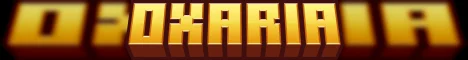 Bannière du serveur Minecraft Oxaria