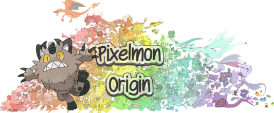 Bannière du serveur Minecraft PixelmonOrigin