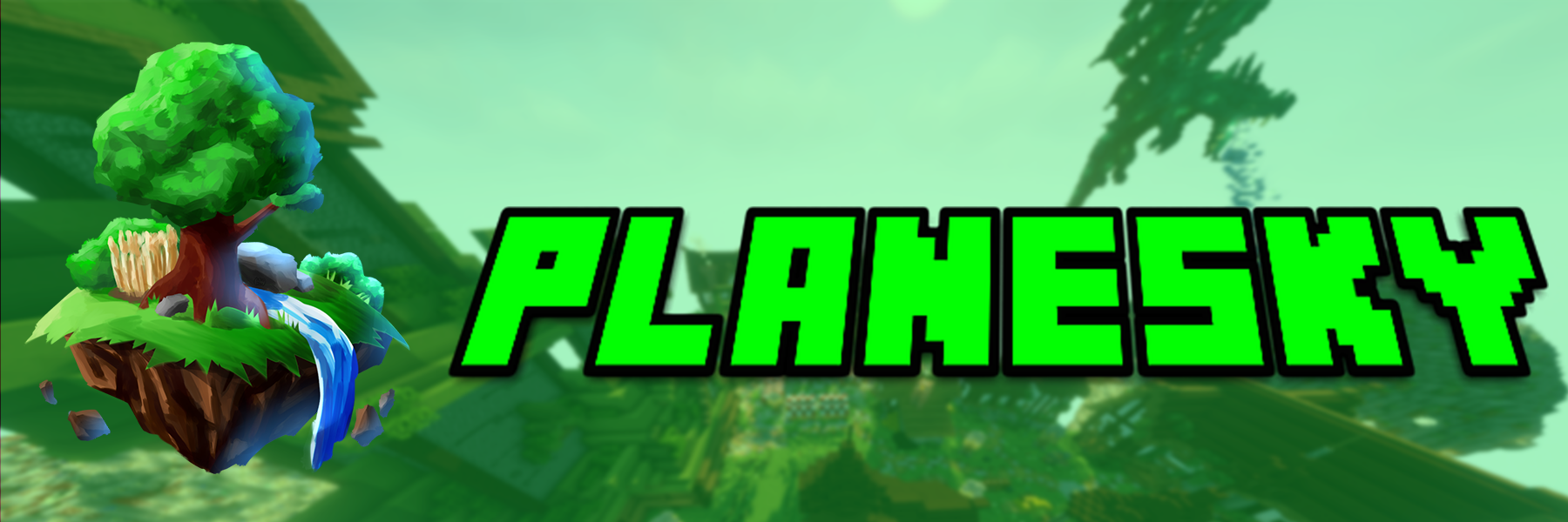 Bannière du serveur Minecraft PlaneSky