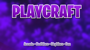 Bannière du serveur Minecraft Playcraft