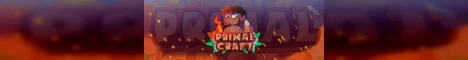 Bannière du serveur Minecraft PRIMALCRAFT - Survie 1.21