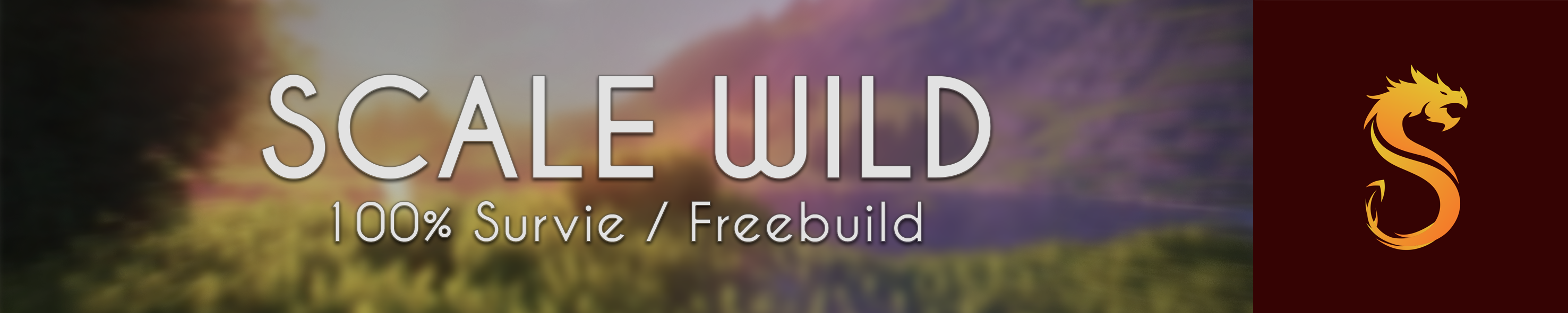 Bannière du serveur Minecraft Scalewild