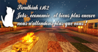Bannière du serveur Minecraft Sirathiah