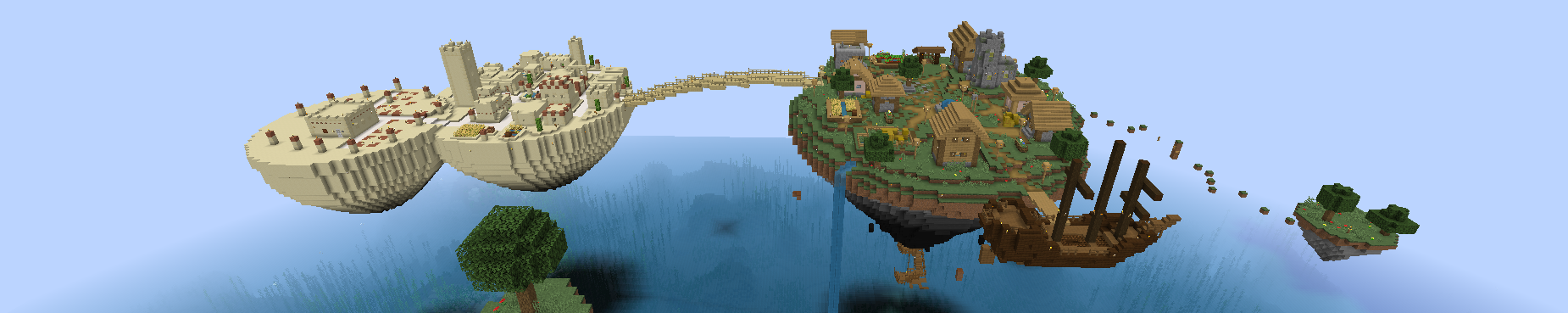 Bannière du serveur Minecraft Survival Island