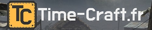 Bannière du serveur Minecraft Time-Craft