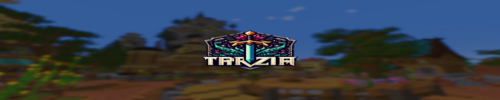 Bannière du serveur Minecraft TraziaMC | Serveur FR #2025
