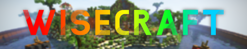 Bannière du serveur Minecraft WiseCraft