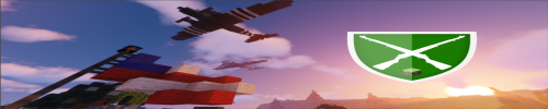Bannière du serveur Minecraft World of Nations